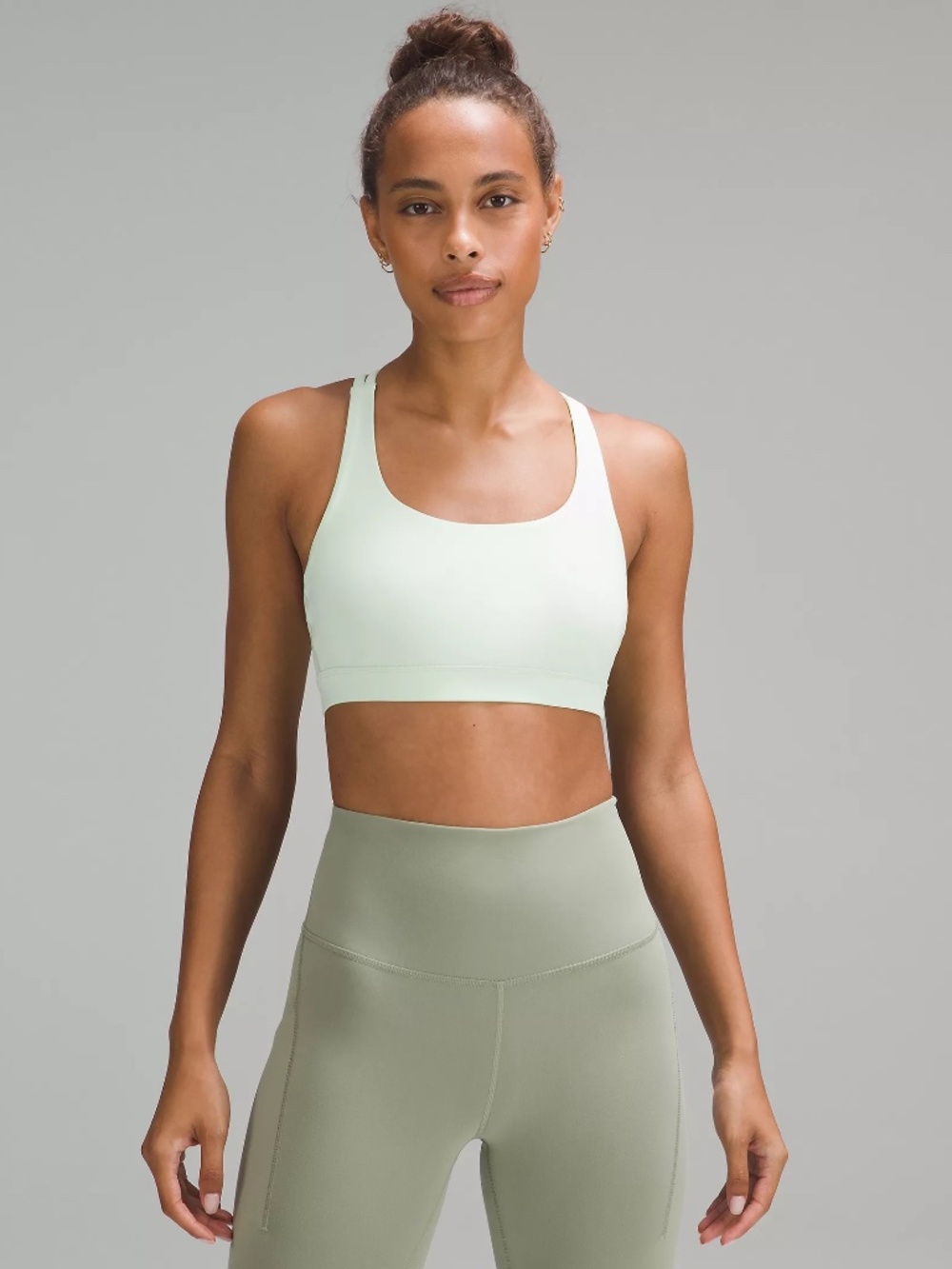 Lululemon Energy Bra - Kohlrabi Green - Size 8